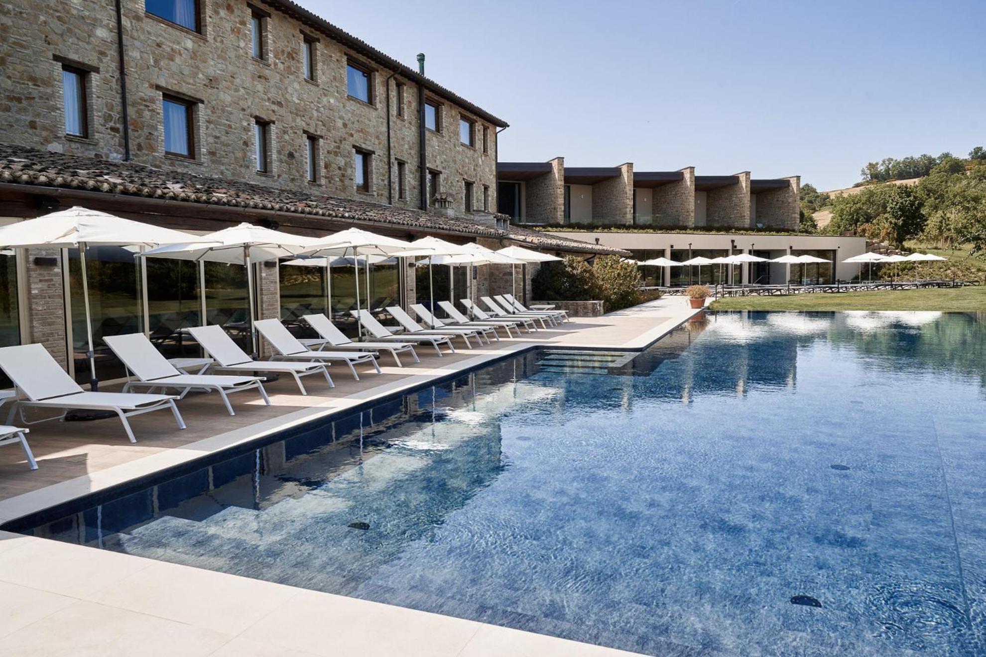 Hotel Borgo Lanciano Castelraimondo Exteriér fotografie